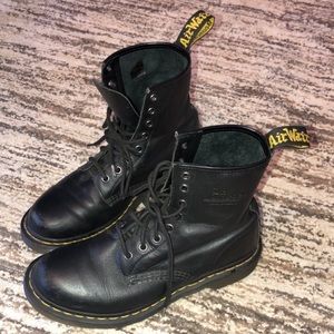 Black Doc Marten Boots